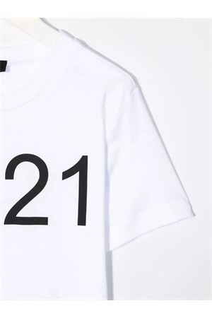 white cotton tshirt N°21 KIDS | N21173N01530N100